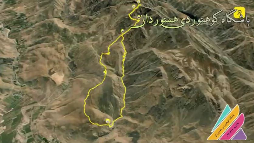 ریلایو مسیر قله سنبران