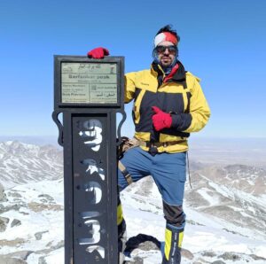 سرپرست صعود به قله برف انبار فریبرزی