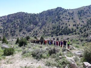 مسیر صعود قله بردو-تربت جام باشگاه کوهنوردی همنوردان مشهد