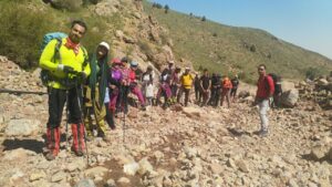 مسیر صعود قله بردو-تربت جام باشگاه کوهنوردی همنوردان مشهد